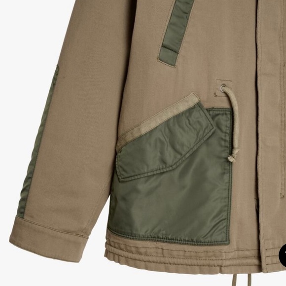 NWT ZARA MLTRY PRK 07 Small (#019902/25) - Picture 5 of 13